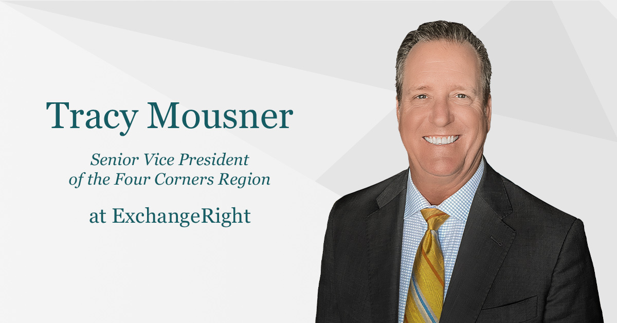 ExchangeRight Welcomes Tracy Mousner as Senior Vice President of the Four Corners Region