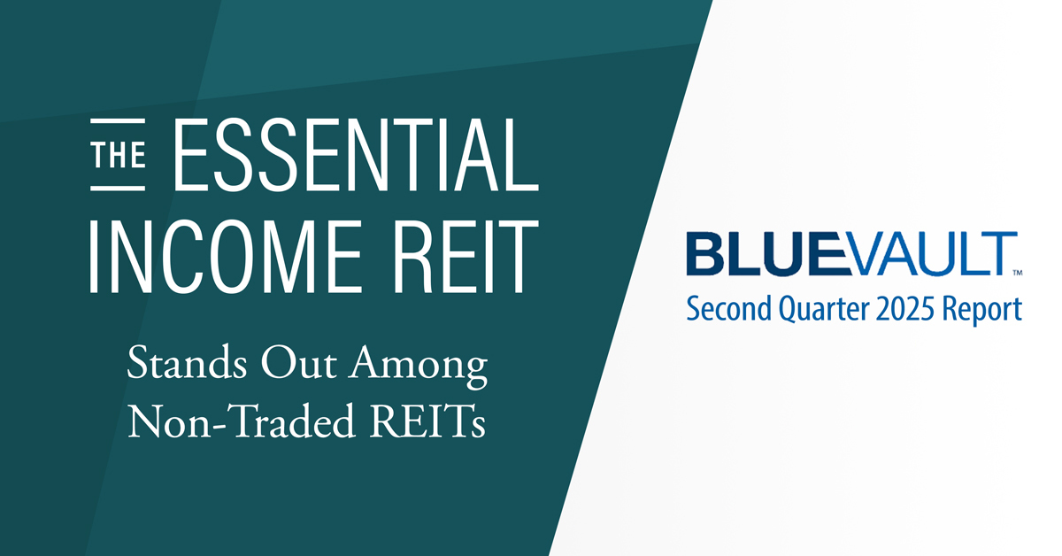 Essential Income REIT Achieves Blue Vault’s Top Performance Profile Ratings in Q2 2025