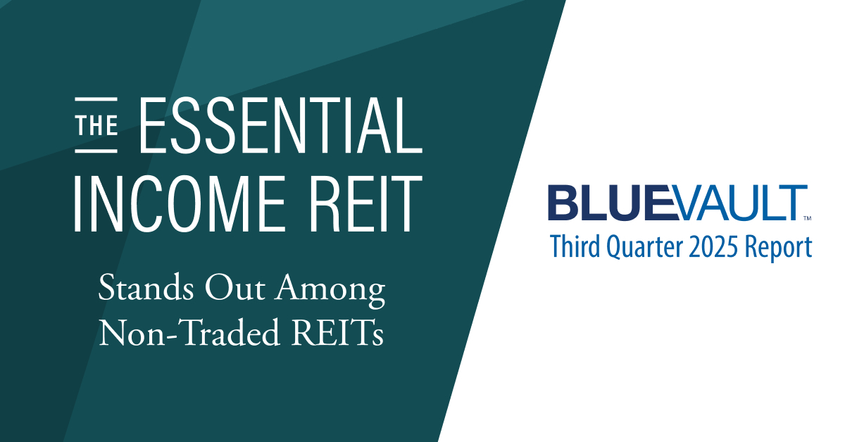 Essential Income REIT Sweeps Blue Vault’s Top Q3 2025 Performance Ratings