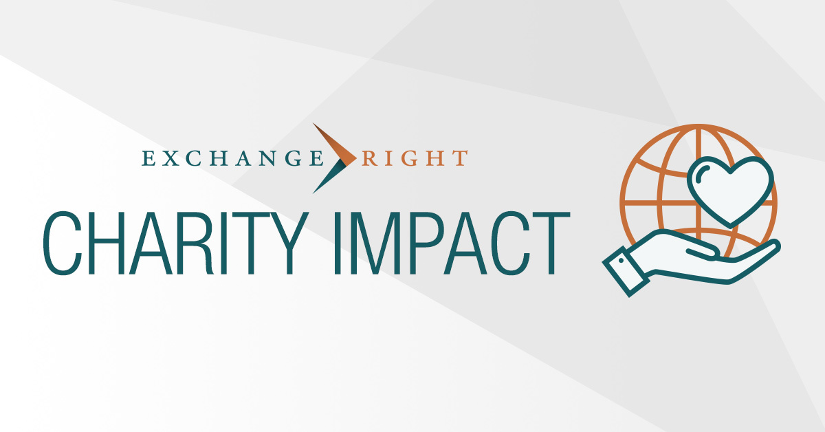 ExchangeRight Surpasses $64 Million in Lifetime Charitable Donations, Giving Over $23 Million in 2021