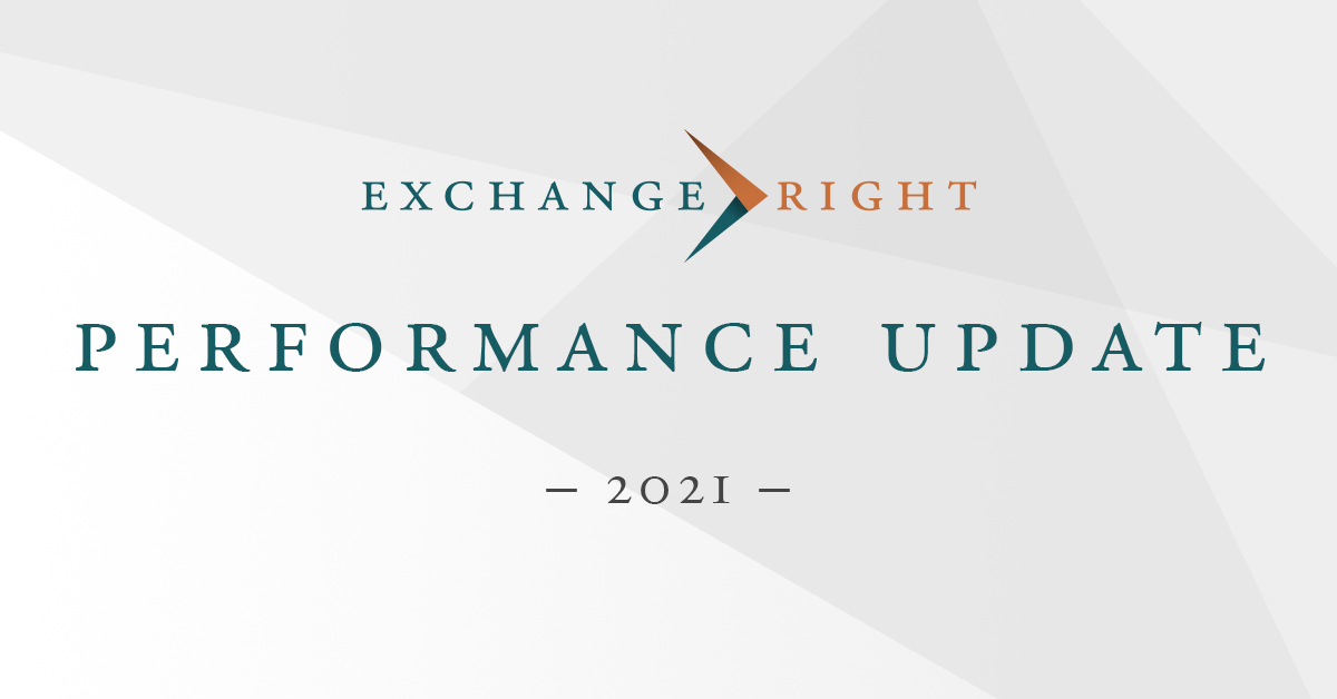 ExchangeRight Sets New Record with over $673 Million of Capital Entrusted in 2021